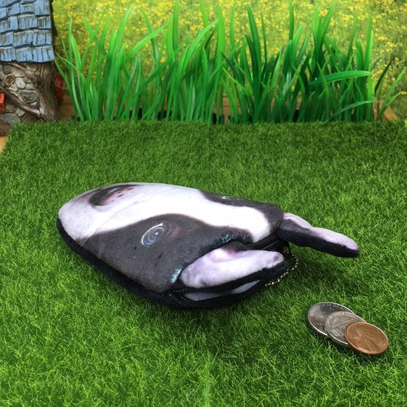 Bull Terrier Dog Coin Purse - Picture 4 of 8